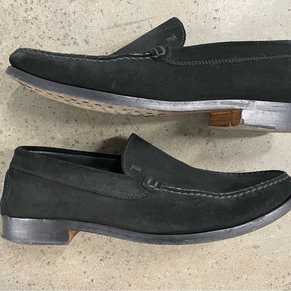 Tods Mens Suede Loafers - Picture 3 of 11